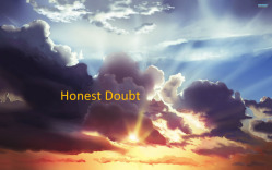 picture for honest doubt