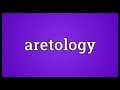 aretology