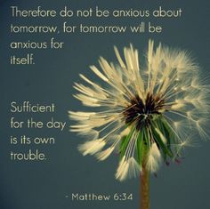Matthew  6   34